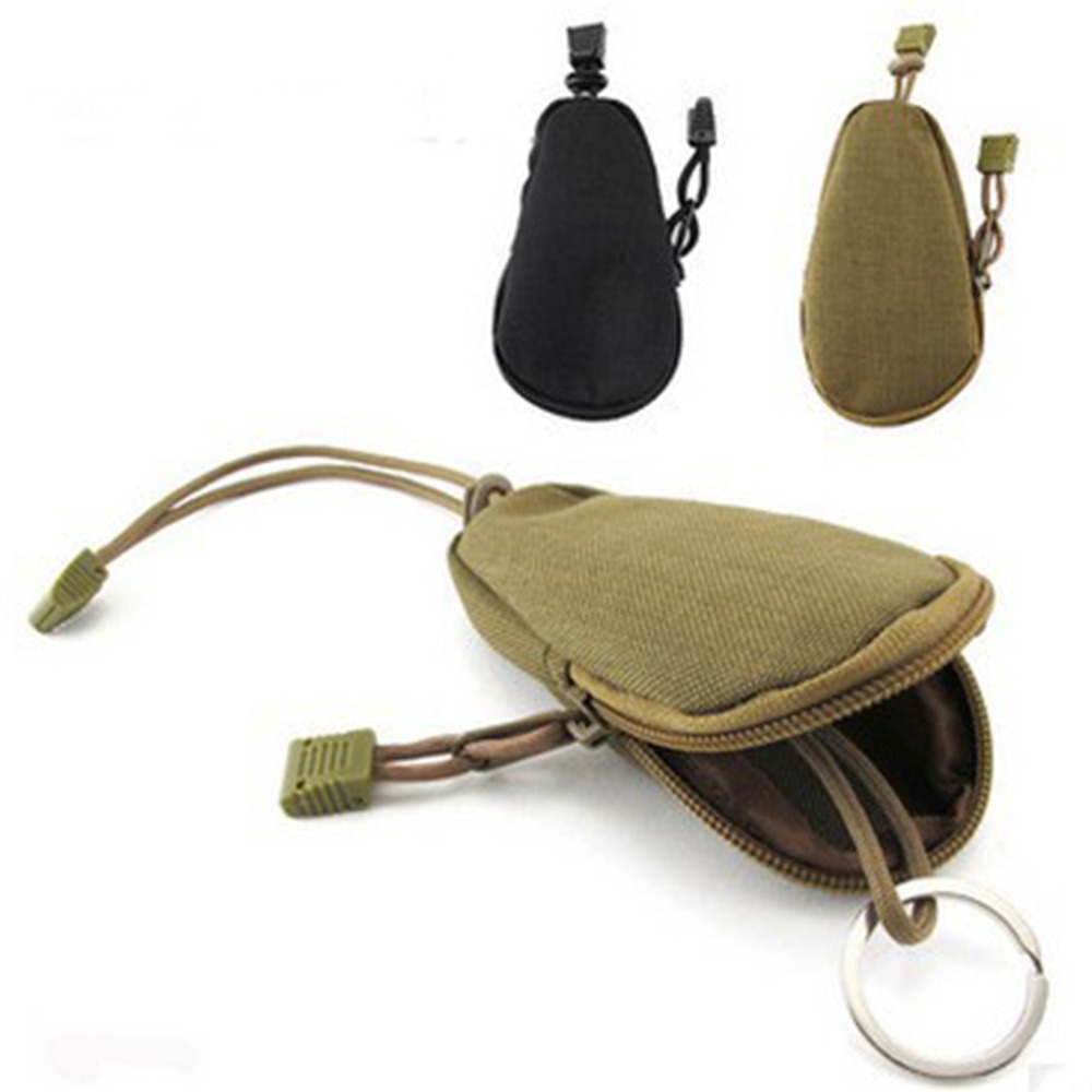 Durable Oxford Cloth Mini Key Holder, Portable Multipurpose Men Coin Purses, Easy to Use Key Organizer Outdoor