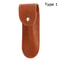 High Quality Leather Sheath Holder Knife Sheath Holster Fold Knife Tool Belt Loop Case For Outdoor 6