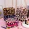 Fashion Leopard Print Makeup Bag High Quality Large Capacity Zipper Toiletry Bag Portable Plush Tra 0