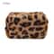 Fashion Leopard Print Makeup Bag High Quality Large Capacity Zipper Toiletry Bag Portable Plush Tra 7