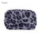 Fashion Leopard Print Makeup Bag High Quality Large Capacity Zipper Toiletry Bag Portable Plush Tra 8