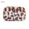 Fashion Leopard Print Makeup Bag High Quality Large Capacity Zipper Toiletry Bag Portable Plush Tra 10