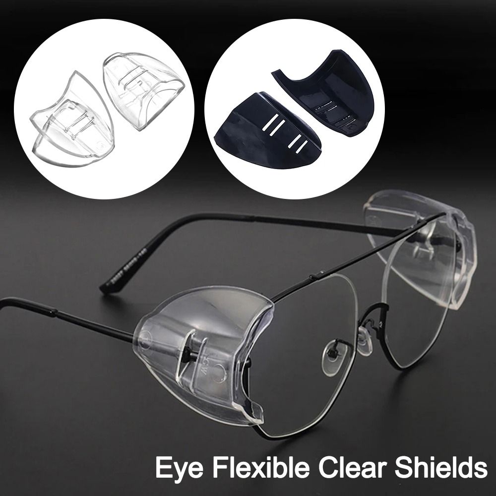 Fashion Eye Flexible Clear Shields Side Safety Goggles Glasses Anti Fog Protection For Women And Me 1