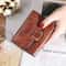 Vintage Women Wallet Short Leather Small Purse Mini Female Fashion Card Holder Coin Purse 7