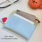 Fashion PU Leather Card Holder Wallet Women Men, Ultra thin Multi card Holder, Lightweight Candy Color Passport Card Bag
