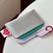 Fashion PU Leather Card Holder Wallet Women Men, Ultra thin Multi card Holder, Lightweight Candy Color Passport Card Bag
