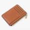 Mini Credit Card Wallet Id Card Holder Small Wallet For Men Thin Sleeve Zipper Coin Wallet Business
