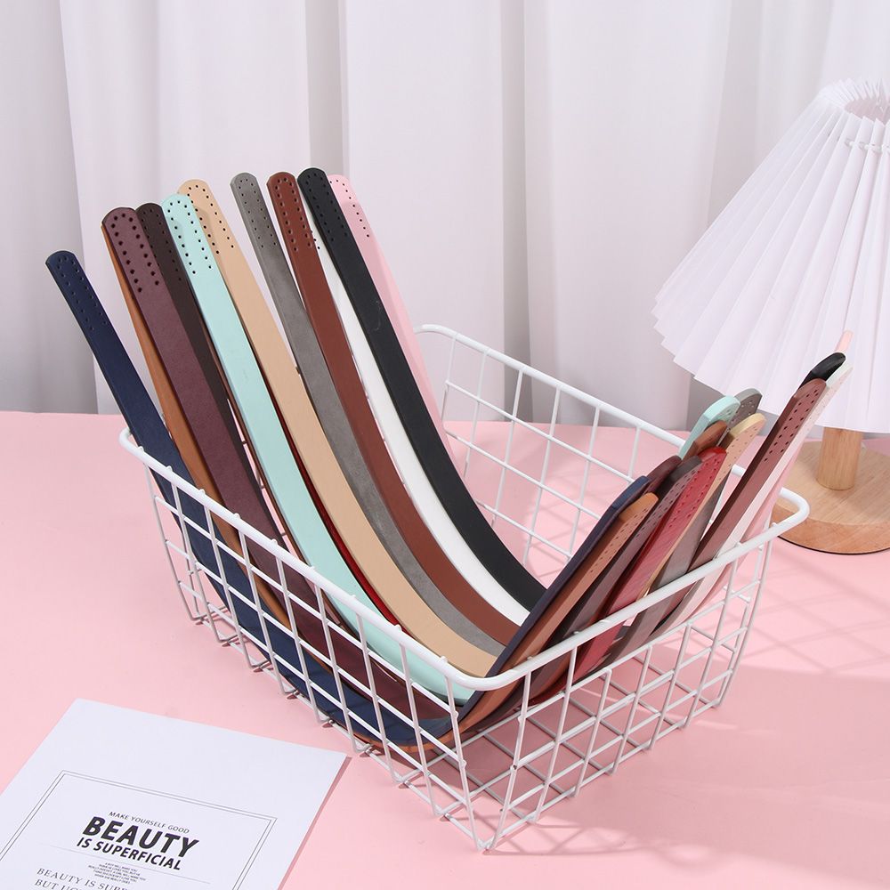 Detachable Bag Belt PU Leather Handle, Shoulder Bag DIY Replacement, Handbag Strap Band Gift Box Handle