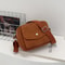 Corduroy Striped Crossbody Bag Solid Colour Shoulder Bags Adjustable Strap For Casual Wear 6