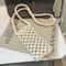 Womens Fashion Solid Color Hollowout Woven Crochet Crossbody Bag Lightweight Shoulder Handbag 6