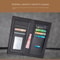 Leather Long Wallet for Men, Durable Multiple Slots Card Holder, Thin Soft Wallet for Banknotes Money Purses