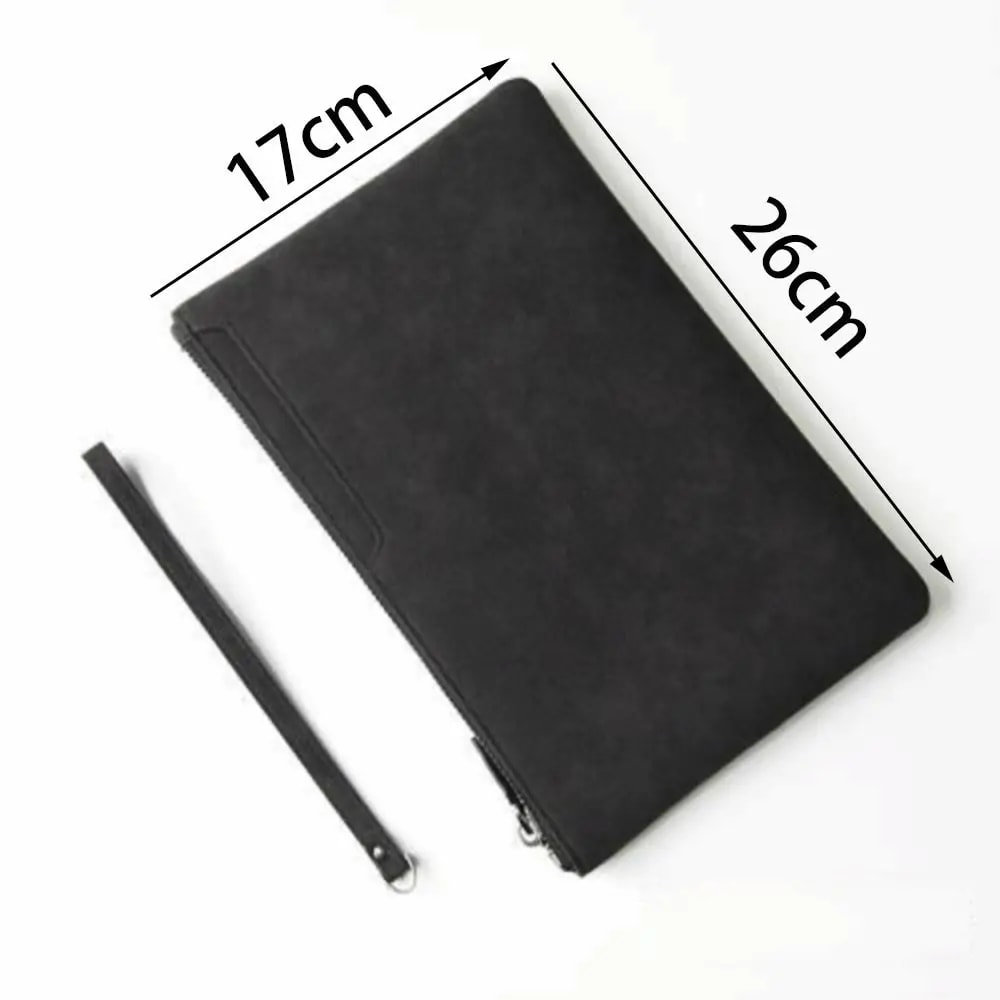 Mens Business Clutch Bag PU Leather Wallet Casual Phone Bag Handheld Wallet Soft Surface Coin Purse 3