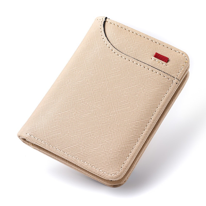 Multiple Pockets Mens Soft PU Leather Wallet Vintage Thin Card Holder 9