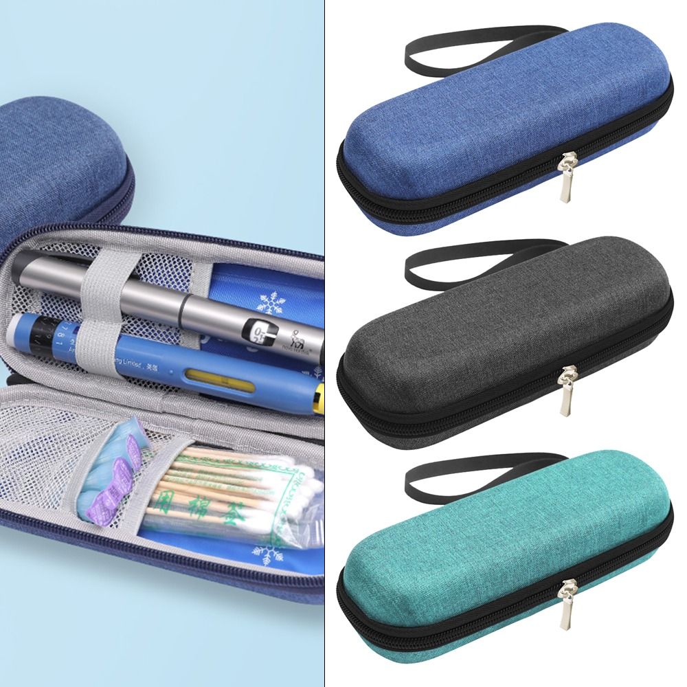 Oxford Waterproof Insulin Cooling Bag Diabetic Travel Case Thermal Insulated Pill Protector 1