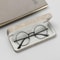 Portable Retro Steel Leather Glasses Case Waterproof Hard Eyeglass Case Spectacle Case For Men Wome 1