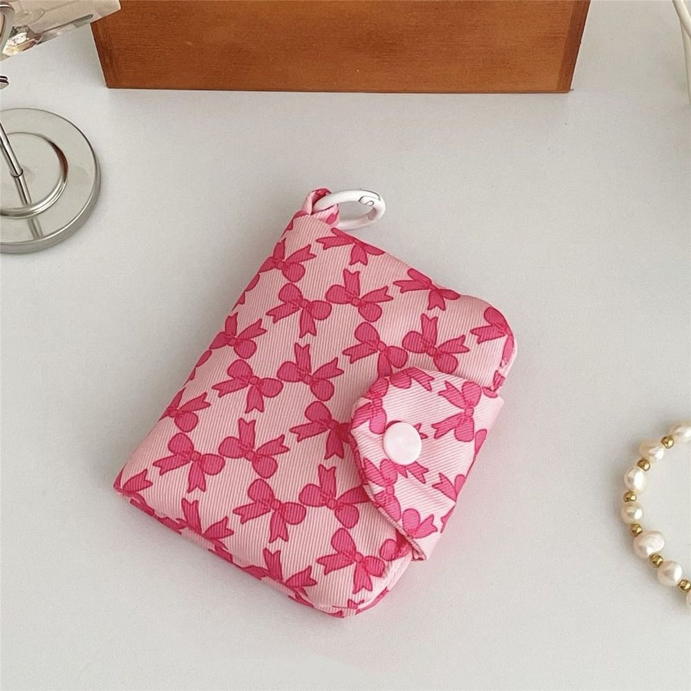 Cute New Coin Purse, Floral Fashion Wallet, Portable Card Holder for Girls, Student Wallet Small Storage Bag