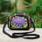 Ethnic Style Women Shoulder Bag, Vintage Zipper Floral Embroidered Travel Pouch