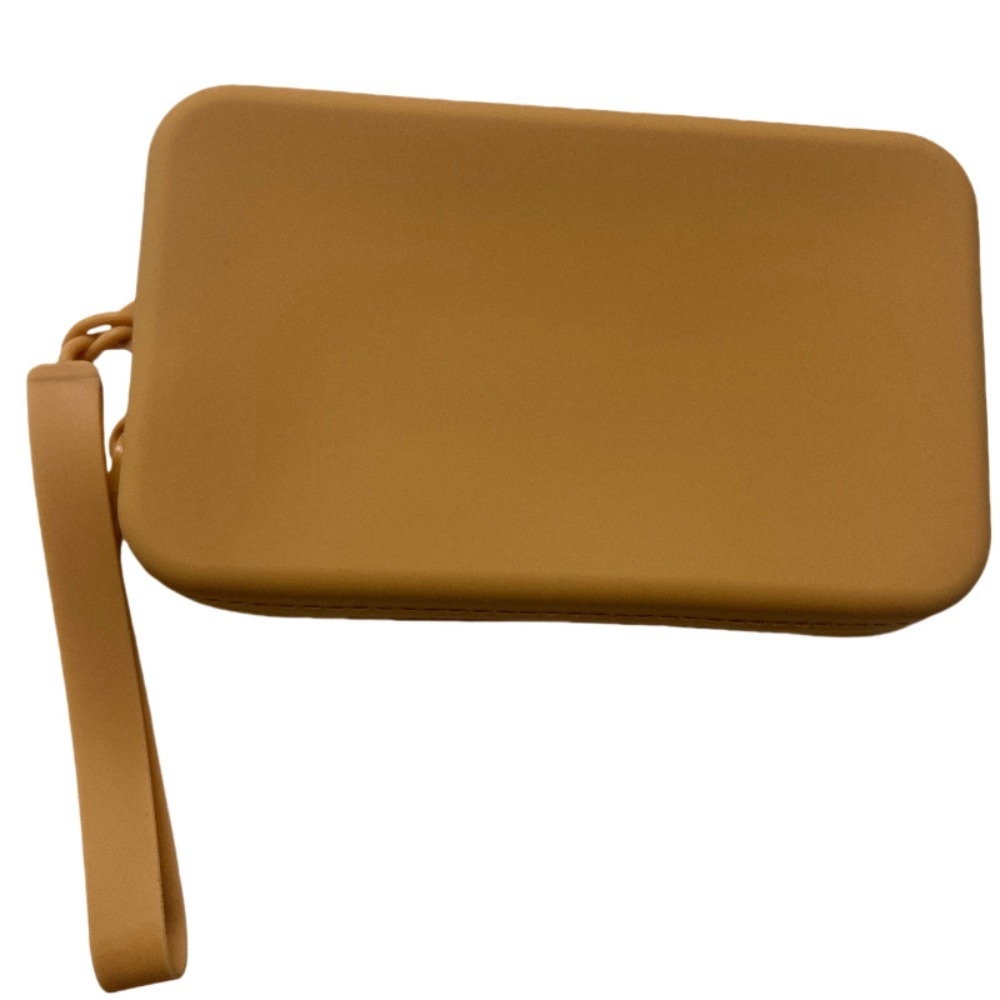 Fashion Multifunction Rectangular Wallet, Silicone Space Saving Handbag for Men and Women, Waterproof Coin Purse