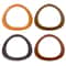 Dshaped Wooden Bag Handle Ring Handbag Handles Replacement DIY Purse Accessories 0