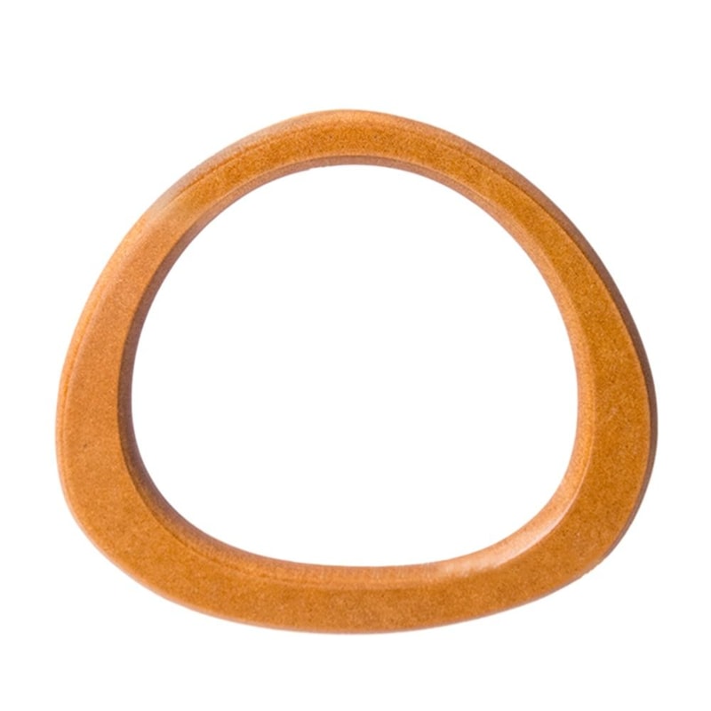 Dshaped Wooden Bag Handle Ring Handbag Handles Replacement DIY Purse Accessories 6