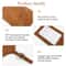 Portable Leather Luggage Tag Travel Suitcase Name Address ID Holder