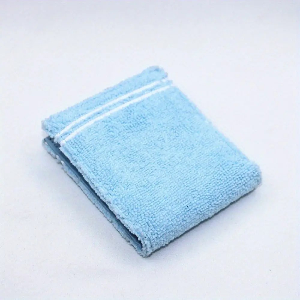 Cute Blue Women's Short Wallet, New Design PU Card Holder, Embroidery Money Bag for Students
