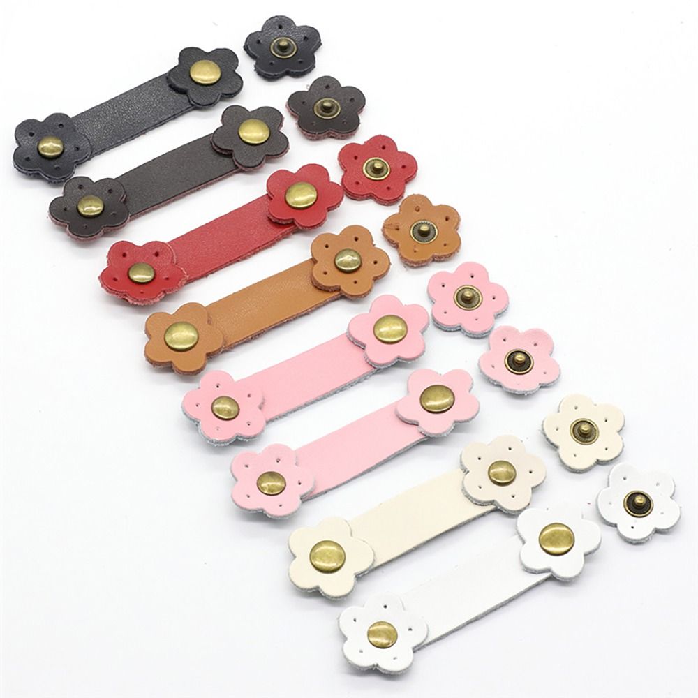 Vintage Sew on Leather Bag Buckles, Multi-colour Purse Fasteners for DIY Handbags