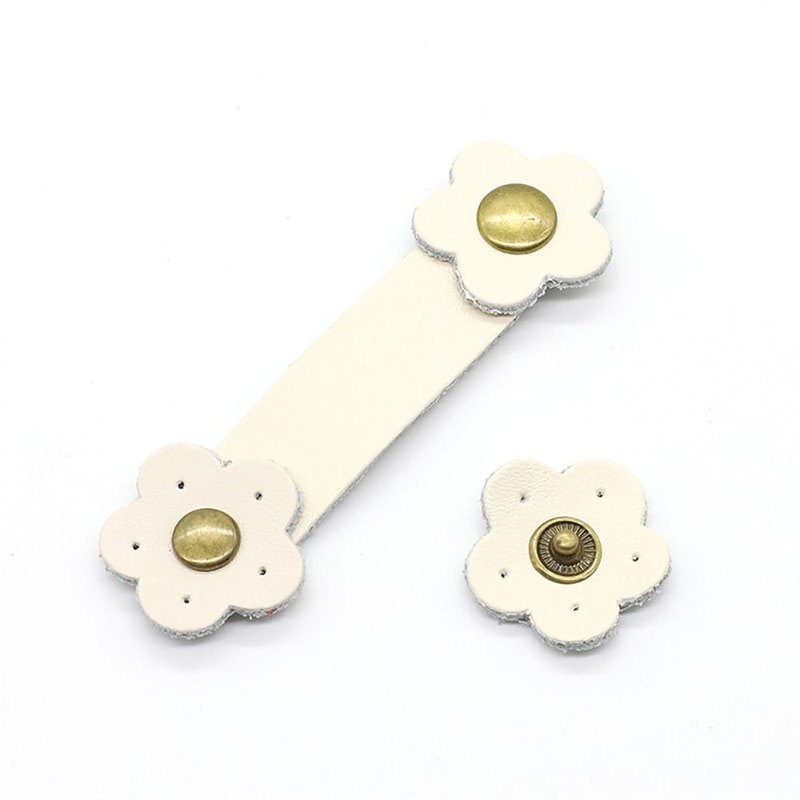 Vintage Sew on Leather Bag Buckles, Multi-colour Purse Fasteners for DIY Handbags