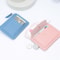 Women Simple Short Wallet Purse, Solid Color PU Leather, Multi-Cards Holder, Coin Purse, Zipper Wallet