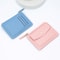 Women Simple Short Wallet Purse, Solid Color PU Leather, Multi-Cards Holder, Coin Purse, Zipper Wallet