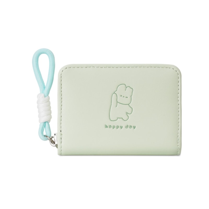 Cute Cartoon Women Wallet Bear Rabbit Cat PU Leather Coin Purse Short Wallet for Everyday Use