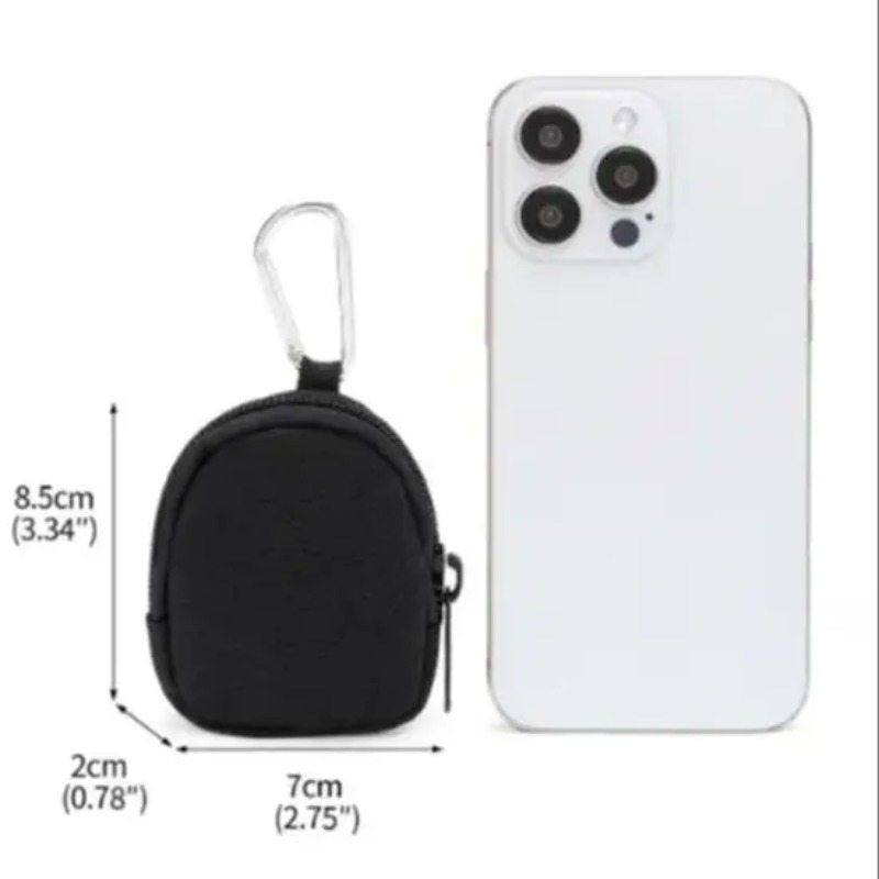 Portable Mini Purse Coin Purse Clutch Bag Key Bag Outdoor Sports EDC Toolkit Zipper Bag