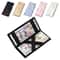 Thin Long Money Clip For Women Man PU Leather Coin Purse Fashion Long Wallets 0
