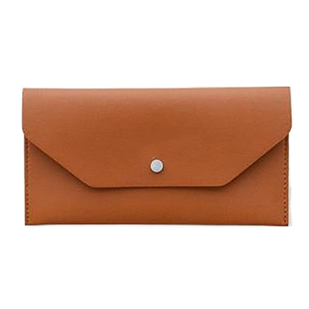 Ultra-thin Cash Envelope Wallet, Wear-resistant PU Leather Money Binder, Waterproof Money Pouch for Male and Female