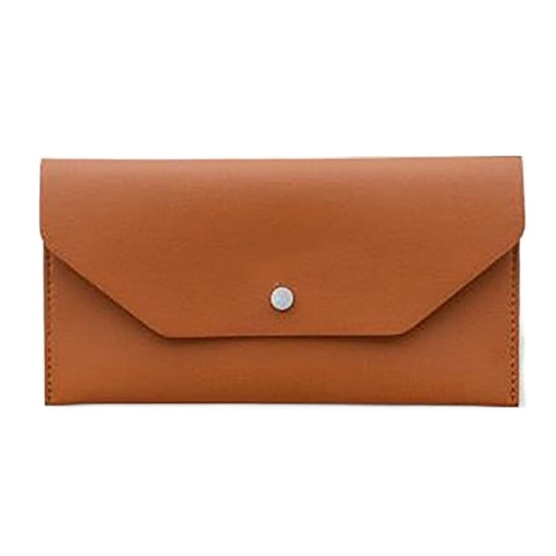 Ultra-thin Cash Envelope Wallet, Wear-resistant PU Leather Money Binder, Waterproof Money Pouch for Male and Female