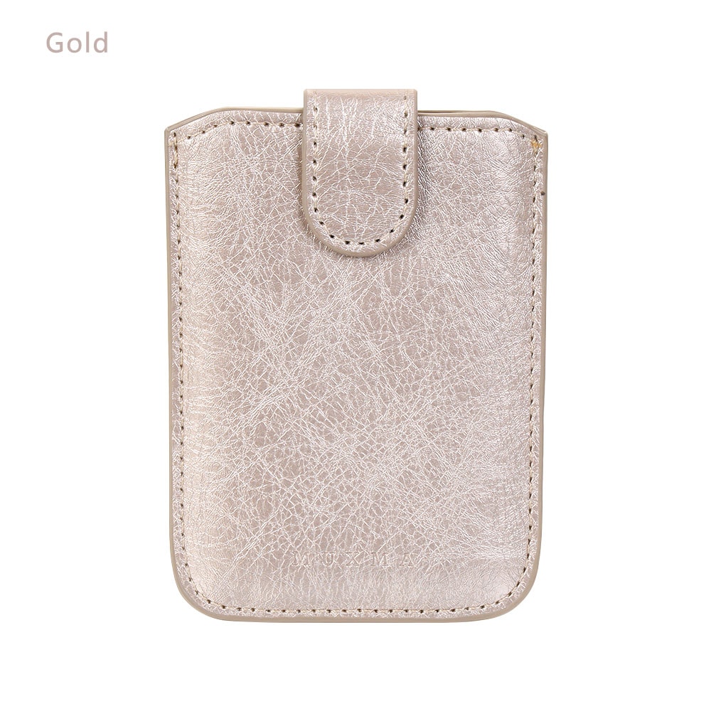 Universal Phone Card Holder with 5 Card Pockets, PU Leather Wallet for Men and Women