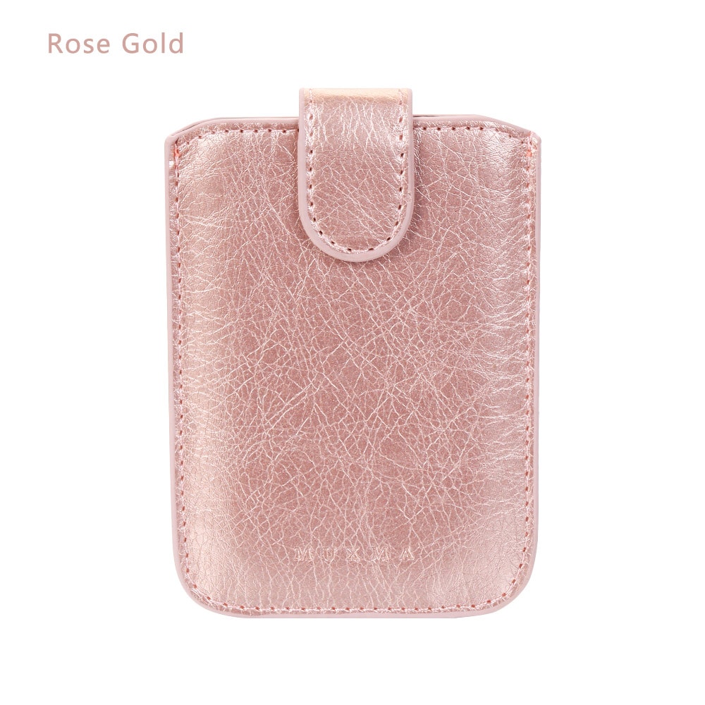 Universal Phone Card Holder with 5 Card Pockets, PU Leather Wallet for Men and Women