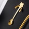 Stainless Steel Coffee Spoon Cute Cat Shape Teaspoon Ice Cream Mini Spoons 7