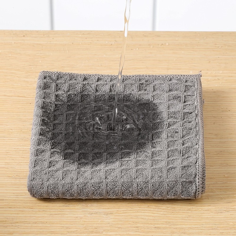 Absorbent Microfiber Cleaning Cloth Towel for Coffee Bar Kitchen, Coffee Machine Cleaning Towel