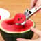 Stainless Steel Ice Cream Scoops DualPurpose Watermelon Spoon Fruit Ball Scoop Tool 5