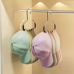 durable circle ring hat hanger non-slip hat storage hook, scarf towel organizer