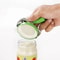 Stainless Steel Can Opener Laborsaving Adjustable Lid Unscrew Multifunctional Rotating Bottle Opene 1