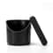 Mini Anti Slip Coffee Knock Box ShockAbsorbent Espresso Grounds Waste Bin Cafe Barista Tools 1