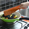 Frying Steak Shovel Filter Shovel NonStick Pan Wooden Spatula Kitchen Tool 1