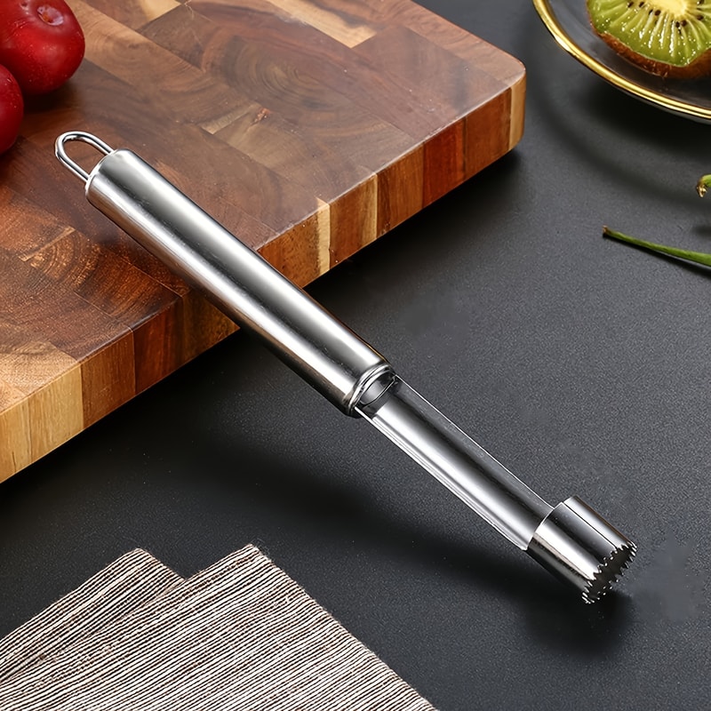 Stainless Steel Fruit Corer Red Dates Apple Pear Corer Fruit Seed Core Remover Slicer Knife Kitchen 1