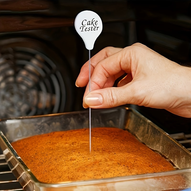 Reusable Cake Tester Probe Stainless Steel Needle For Baking Perfect For Muffins Pancakes Biscuits 0