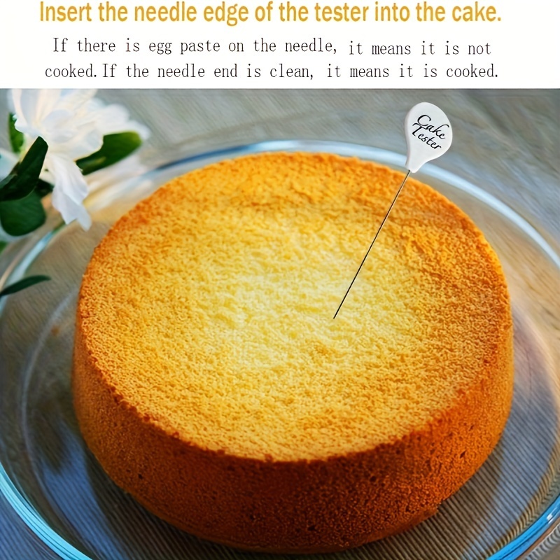 Reusable Cake Tester Probe Stainless Steel Needle For Baking Perfect For Muffins Pancakes Biscuits 3