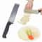 Stainless Steel Potato Chip Slicer, Dough Vegetable Fruit Crinkle Wavy Slicer Knife for French Fries