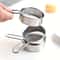 Flour Sieve Pastry Baking Tools Stainless Steel Sifter Cup For Powder Flour Icing Sugar 3
