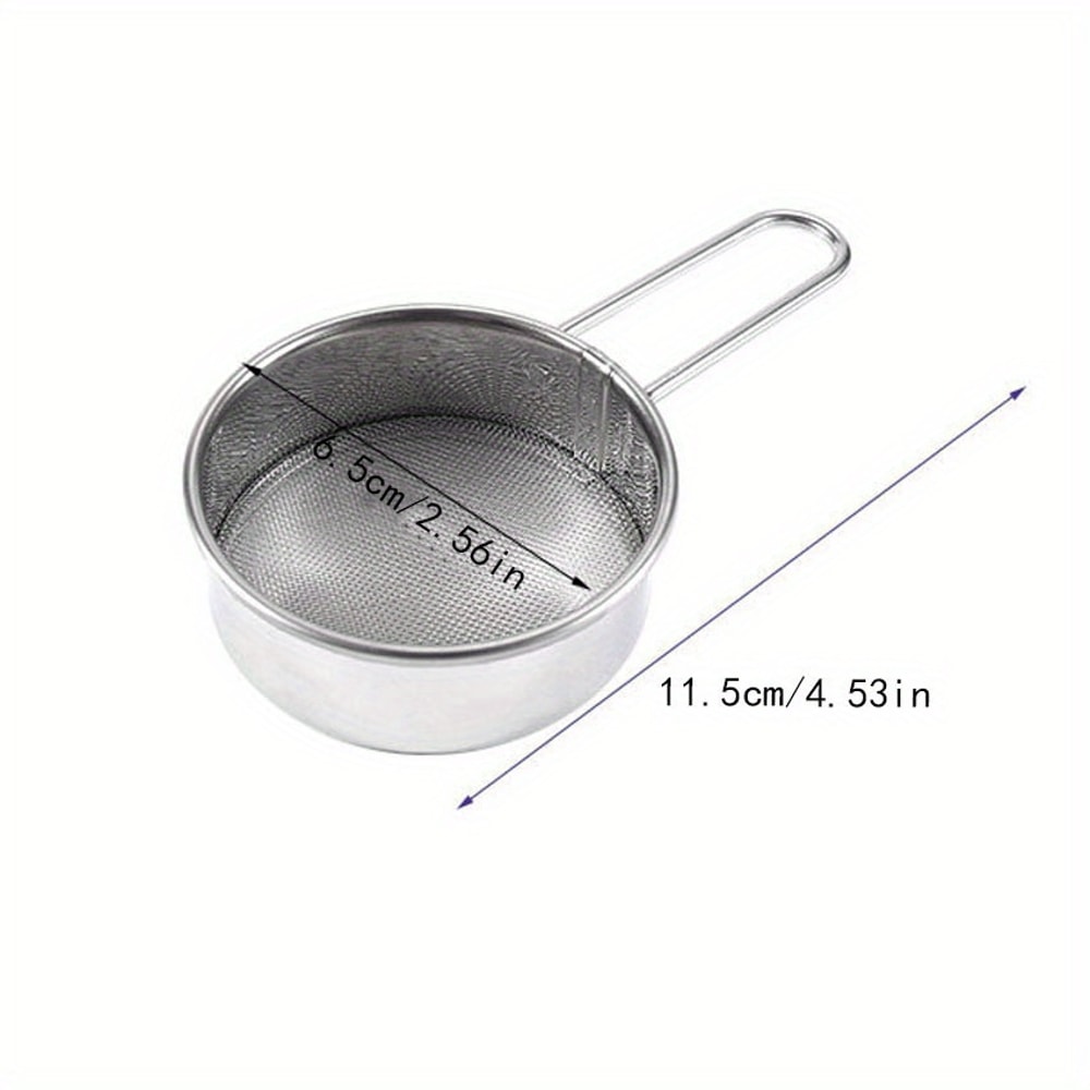 Flour Sieve Pastry Baking Tools Stainless Steel Sifter Cup For Powder Flour Icing Sugar 5
